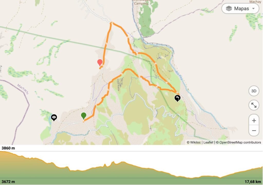 Mapa do Tour — Day 1
