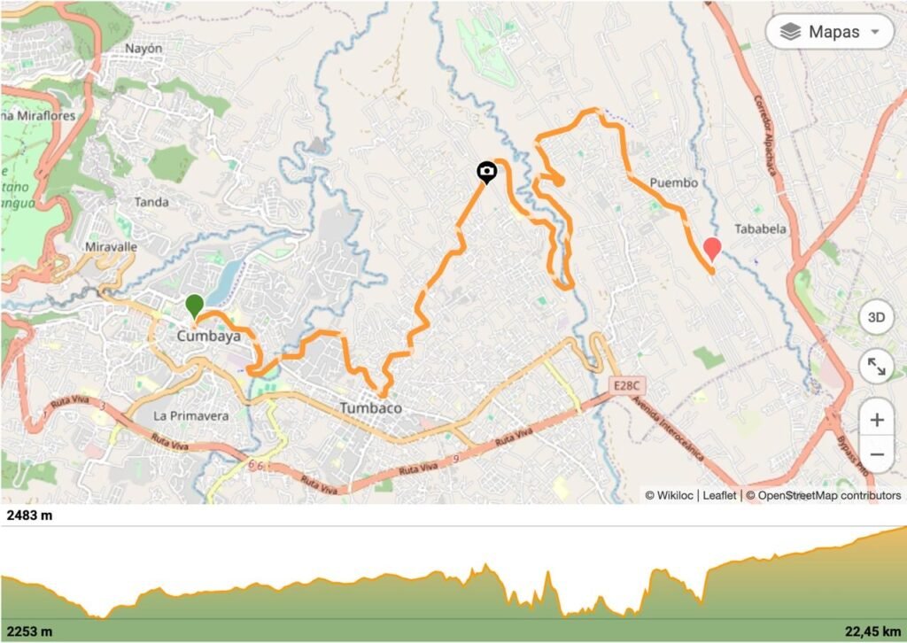 Mapa do Tour — Day 5
