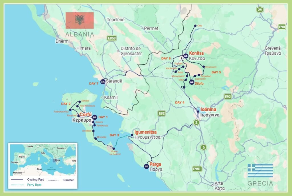 Mapa do Tour — 