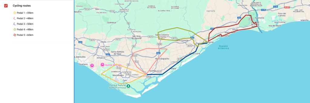 Mapa do Tour — 