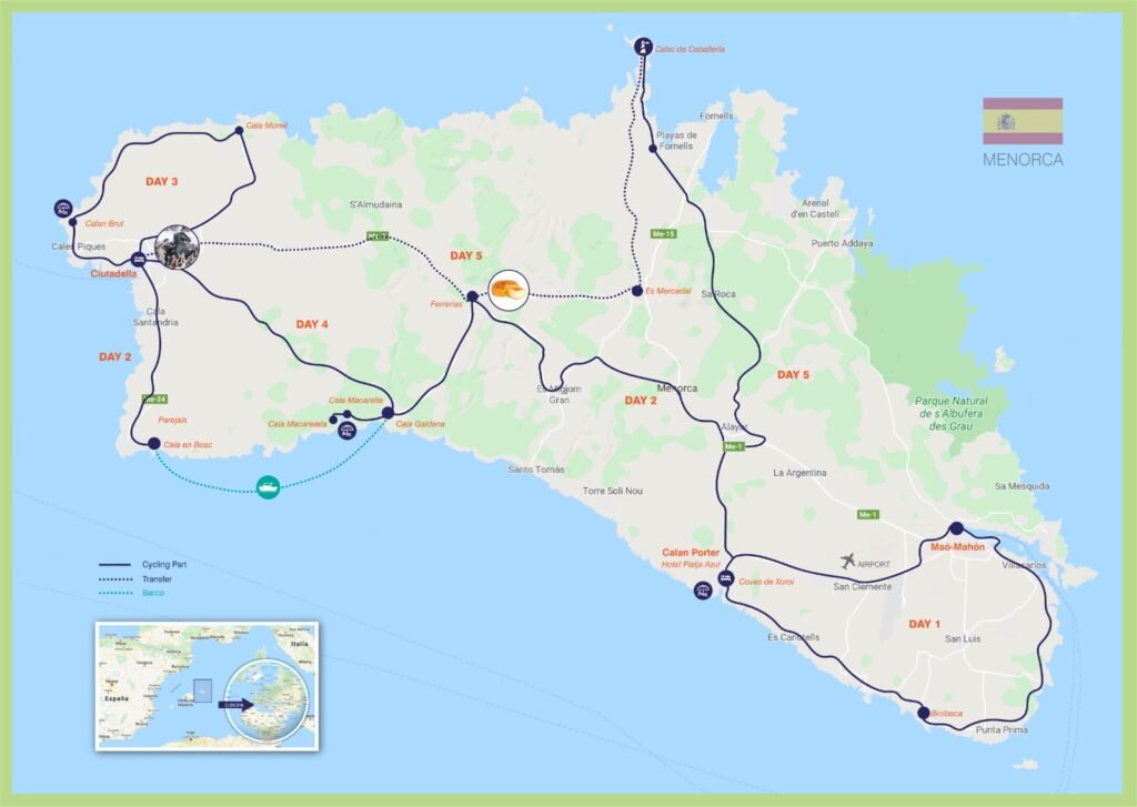Mapa do Tour — 