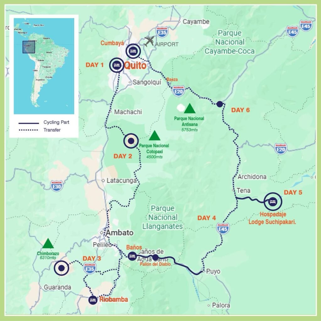 Mapa do Tour — 